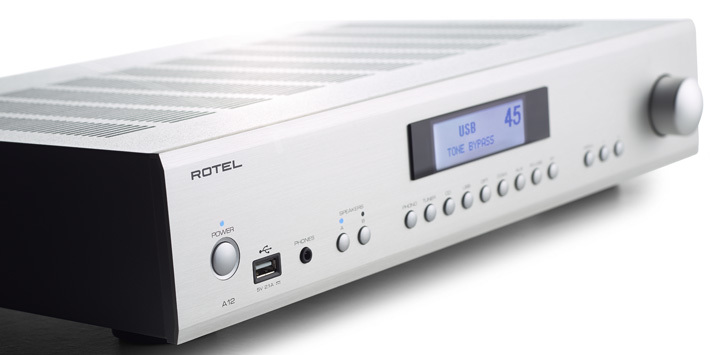 Rotel A-12 Silver